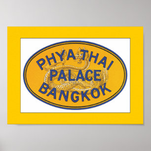 Phya Thai Palace Bangkok (Grenze) Poster