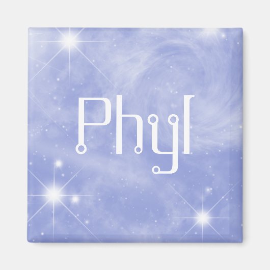 Phyl Starry Magnet von 369MyName (Vorne)