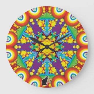 Phyletic Kaleidoscope Große Wanduhr