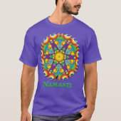 Phyletic Namaste Kaleidoskop T - Shirt (Vorderseite)