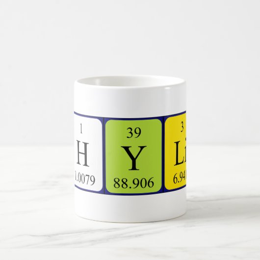 Phylis Periodenname Tasse (Mittel)