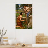 Phyllis and Demophoön by John William Waterhouse Poster (Küche)
