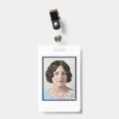 Phyllis Talla Johnson Westerfield Postkarte Ausweis (Vorderseite mit Clip)