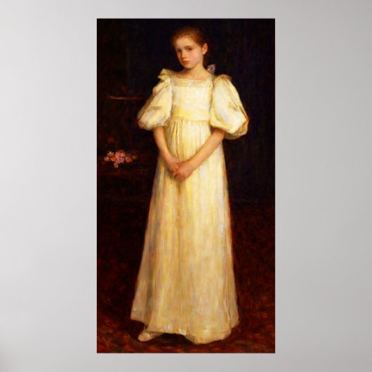 Phyllis Waterlow by John William Waterhouse Poster (Vorne)