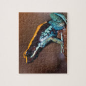 Phyllobates vittatus, ein Giftpfeiffrosch Puzzle (Vertikal)