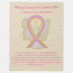 Phyllodes Tumorbewusstsein Ribbon Fleece Blankets