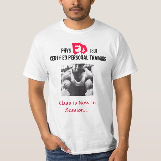 Phys Ed 1301 - persönlicher Trainer T-Shirt (Vorderseite)