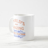 Phys. Ed. Lehrer Kaffeetasse (Vorderseite Links)