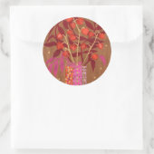 Physalis Chinese Lanterns Autumn Floral Sticker (Tasche)