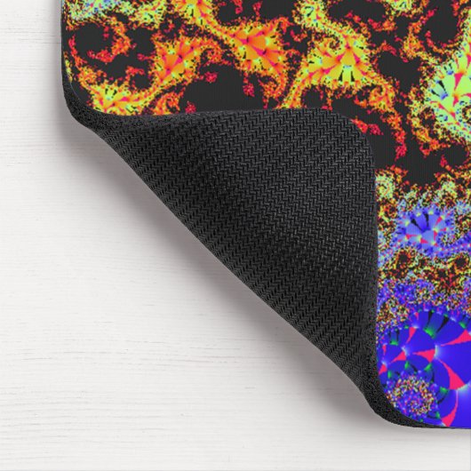"Physchedelic träumt" ~ Kunst-Druck Mousepad (Ecke)