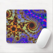 "Physchedelic träumt" ~ Kunst-Druck Mousepad (Mit Mouse)