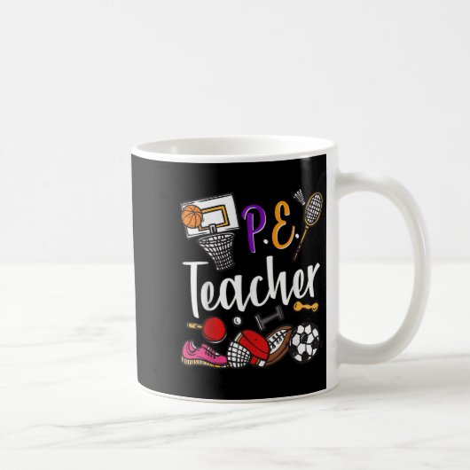 Physical Education Teacher Proud Pe Teacher Srts C Kaffeetasse (Rechts)