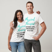 Physical Therapist Changing Lives One Session 2 T-Shirt (Unisex)