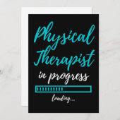 Physical Therapist In Progress Dankeskarte (Vorne/Hinten)