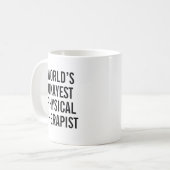 Physical Therapist Mug Funny PT Gift Kaffeetasse (Vorderseite Links)