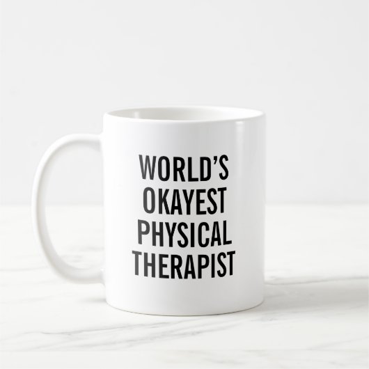 Physical Therapist Mug Funny PT Gift Kaffeetasse (Links)