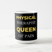 Physical Therapist Queen Of Pain Kaffeetasse (Mittel)