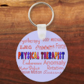 Physical Therapist Terminology Gifts Schlüsselanhänger (Vorderseite)