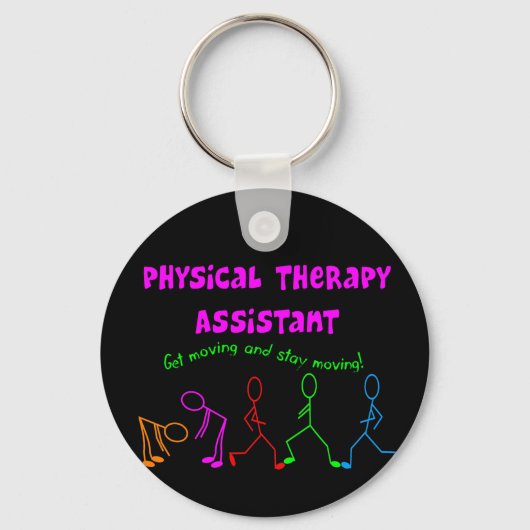 Physical Therapy Assistant Gifts Schlüsselanhänger (Vorderseite)