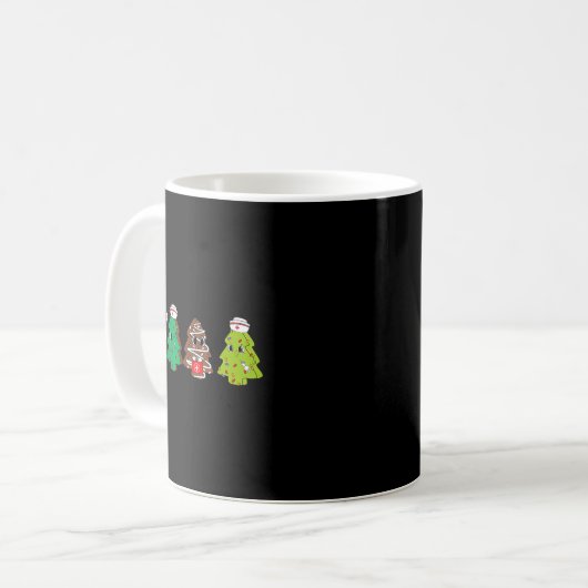 Physical Therapy Christmas Cake Tree Nurse Xmas Pa Kaffeetasse (Vorderseite Links)