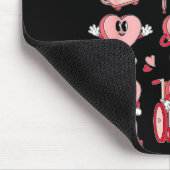 Physical Therapy Cute Candy Heart Valentines Pt Th Mousepad (Ecke)