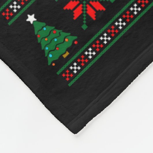 Physical Therapy Istant On Nice List Christmas Fleecedecke (Ecke)