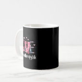 Physical Therapy Love Valentine Day Women Heart Ap Kaffeetasse (Vorderseite Links)