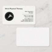 Physical Therapy Medical Logo Template Visitenkarte (Vorne/Hinten)