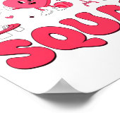 Physical Therapy Squad Valentines Day Pt Pta Vale  Poster (Ecke)