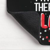 Physical Therast Santa Claus Christmas Matching Co Mousepad (Ecke)