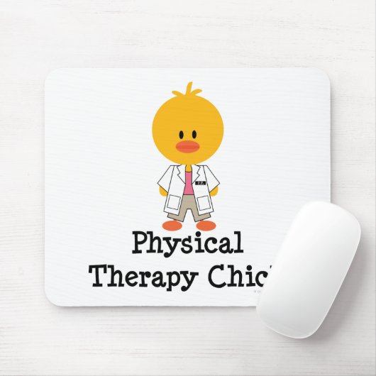 PhysicalTherapyChick Mousepad (Mit Mouse)
