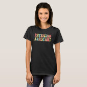 Physician Assistant Groovy PA Week T-Shirt (Vorne ganz)