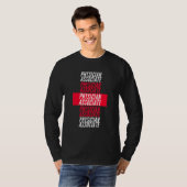 Physician Associate PA Stilvolles Design T-Shirt (Vorne ganz)