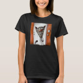Physician kitten witty cat doctor T-Shirt (Vorderseite)