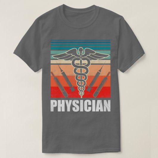 Physician MD Student Medical Practitioner Doctor T-Shirt (Design vorne)