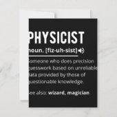 physicist save the date (Vorderseite)