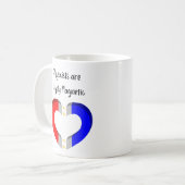 Physicists are Highly Magnetic Kaffeetasse (Vorderseite Links)