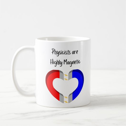 Physicists are Highly Magnetic Kaffeetasse (Links)