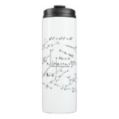 Physics equations and formulas thermosbecher (Vorderseite)