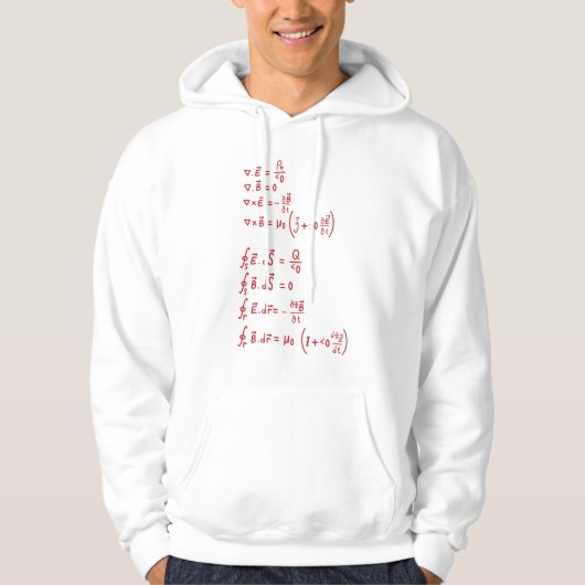 Physics Formula Hoodie (Vorderseite)