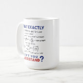 Physics formula Joke Kaffeetasse (Vorderseite Links)
