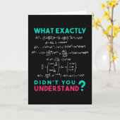 Physics formula Joke Karte (Gelbe Blume)