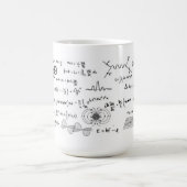 Physics Formulas Coffe Mug Kaffeetasse (Mittel)