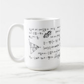 Physics Formulas Coffe Mug Kaffeetasse (Links)