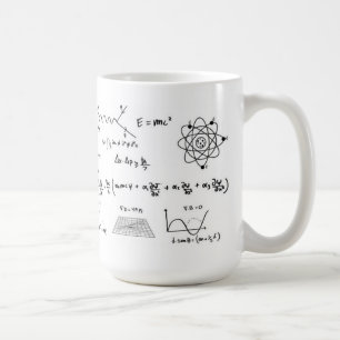 Physics Formulas Coffe Mug Kaffeetasse