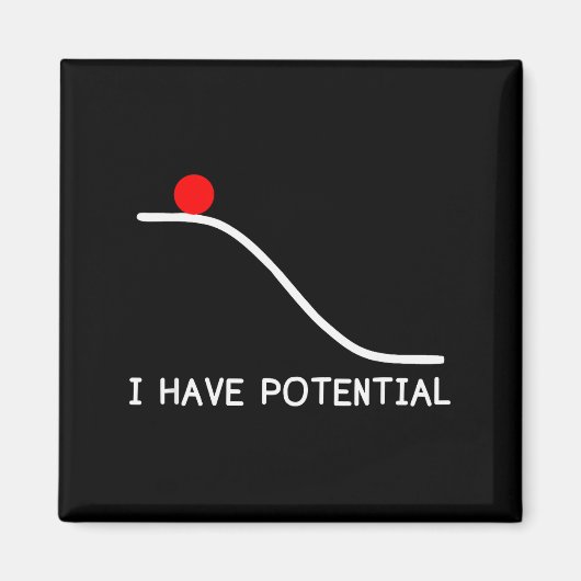 Physics I Have Tential Energy Funny Magnet (Vorne)