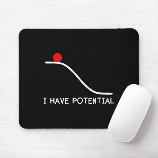 Physics I Have Tential Energy Funny Mousepad (Mit Mouse)