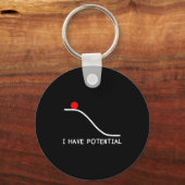 Physics I Have Tential Energy Funny Schlüsselanhänger (Vorderseite)