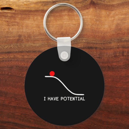 Physics I Have Tential Energy Funny Schlüsselanhänger (Vorderseite)