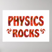 PHYSICS ROCKS POSTER (Vorne)